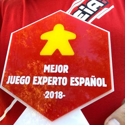 Aristeia! premiado en Board Game Convention 2018