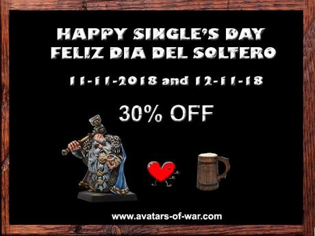 Avatars of War: 30% de Dto en el día del Soltero