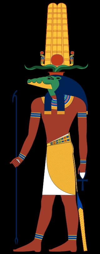 Book Tag #37: Mitología Egipcia Sobek.svg