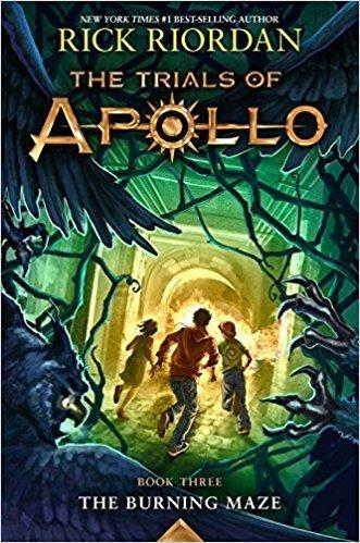 Book Tag #37: Mitología Egipcia The Trials of Apollo, Book Three: The Burning Maze
