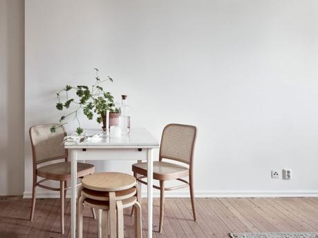 Dormitorio rosa moderno y nada cursi