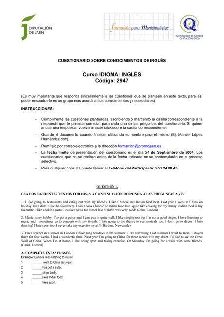 Que Es My Hobbies En Ingles