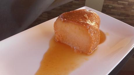 Flan de batata (boniato) al microondas