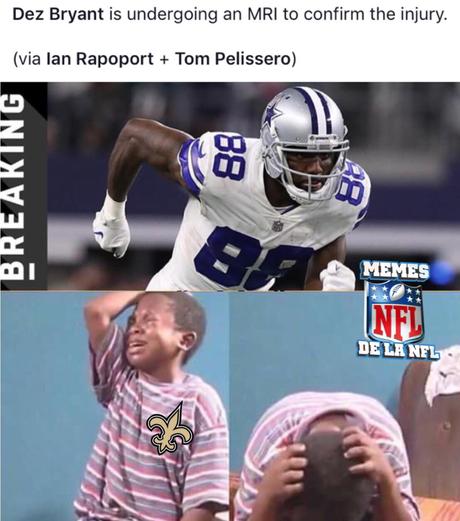 Los mejores memes NFL de la semana 10 – Temporada 2018
