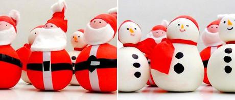 DIY muñeco de nieve con globos y sal