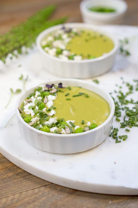 Crema de guisantes