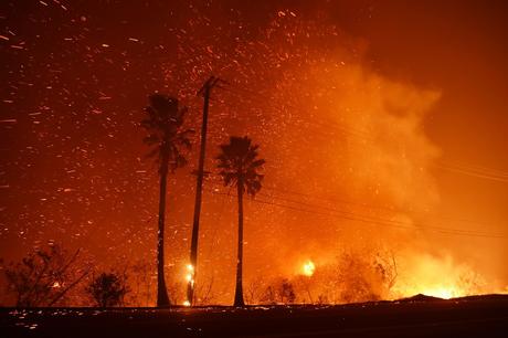 En los incendios más mortales de la historia de California, Donald Trump se pelea con los bomberos