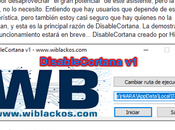 DisableCortana: Desactiva Cortana Windows manera fácil rápida