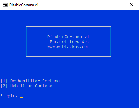 DisableCortana: Desactiva Cortana en Windows 10 de manera fácil y rápida