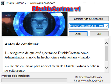 DisableCortana: Desactiva Cortana en Windows 10 de manera fácil y rápida DisableCortana: Desactiva Cortana en Windows 10 de manera fácil y rápida