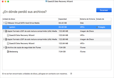 ¿Has perdido datos en tu Mac? EaseUS Data Recovery Wizard es tu solución