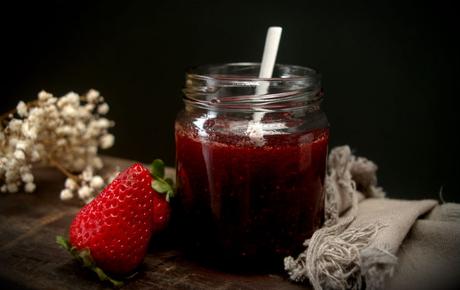 Mermelada de vino rosé y fresas para acompañar un cheese&wine