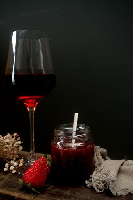 Mermelada de vino rosé y fresas para acompañar un cheese&wine
