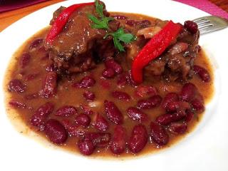 Rabo de ternera con alubias rojas Rabo de ternera con alubias rojas