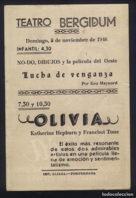 OLIVIA  (Katharine Hepburn 1937)