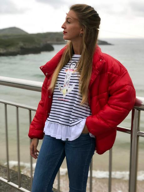 Autumn look Celorio beach Autumn look Celorio beach