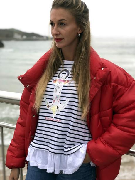 Autumn look Celorio beach Autumn look Celorio beach