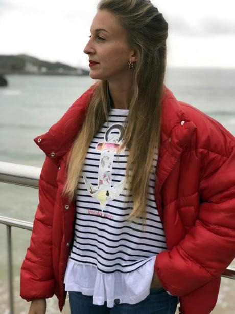 Autumn look Celorio beach Autumn look Celorio beach