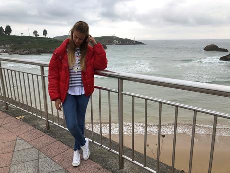 Autumn look Celorio beach Autumn look Celorio beach