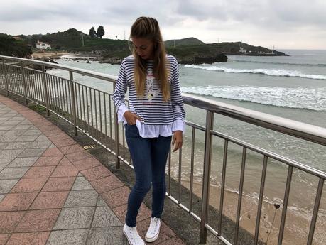 Autumn look Celorio beach Autumn look Celorio beach