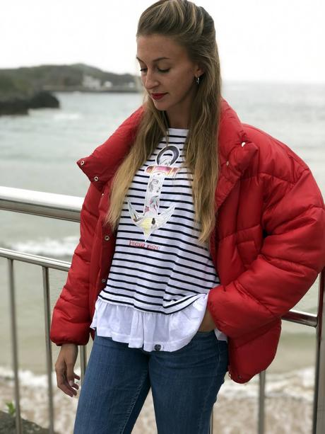 Autumn look Celorio beach Autumn look Celorio beach