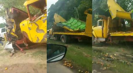 Última Hora: Fatal choque entre dos camiones en Santiago de Cuba deja 2 muertos