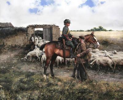 Ferrer Dalmau: “Servicio en Despoblado”. Aproximación pictórica a la Guardia Civil