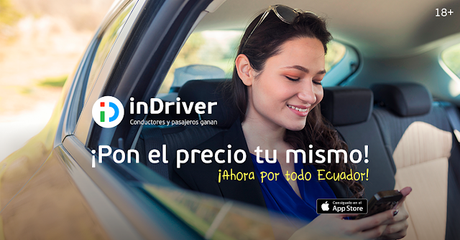 inDriver llega a Ecuador como una opción original y conveniente para transportarse en el país