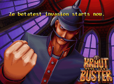 El brutal Kraut Buster para Neo-Geo se prepara para su lanzamiento