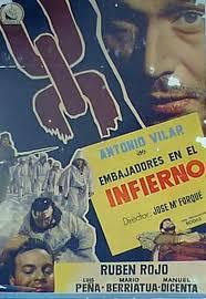 EMBAJADORES EN EL INFIERNO (España, 1956) Drama, Carcelario