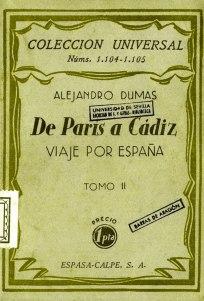 Alejandro Dumas padre e hijo en España