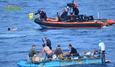 36 balseros cubanos fueron repatriados por la Guardia Costera de Estados