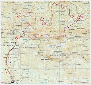 Wamba-Llagu Ubales-Mericueria-La Vega Brañagallones-Valdebezón