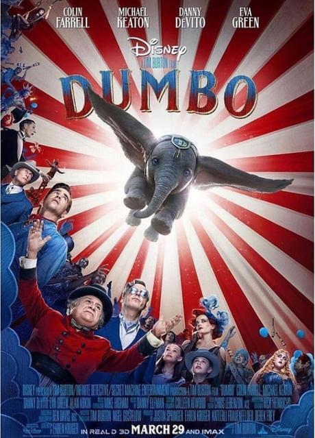 Nuevo afiche del live-action de Dumbo y clásico de Disney