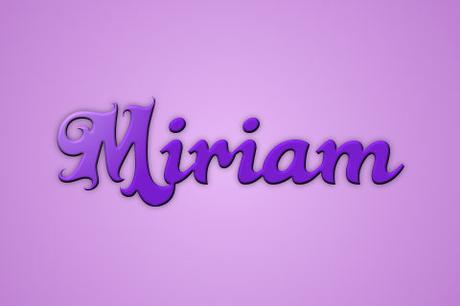 Significado De Miriam
