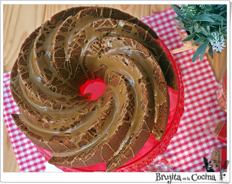 Bundt cake crema de speculoos o lotus