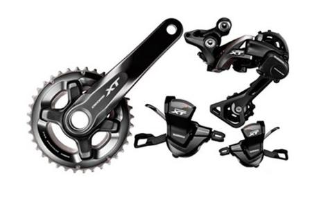 Transmisión Shimano XT 2×11 completa con un 44% de descuento!