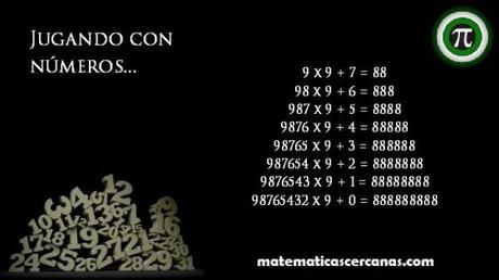 Las matemáticas son maravillosas… y por cosas muy sencillas