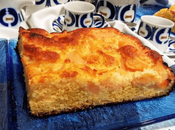 Bizcocho membrillo almíbar queso crema