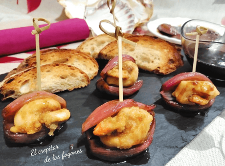 VIEIRAS FRITAS CON CHALOTAS GLASEADAS VIEIRAS FRITAS CON CHALOTAS GLASEADAS