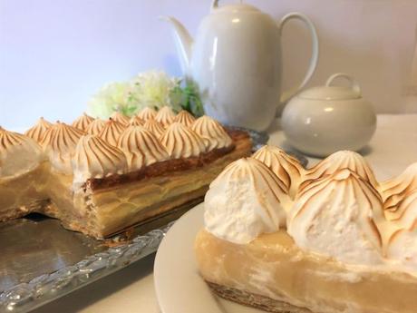 TARTA DE MERMELADA DE CALABAZA, MANZANA Y GELATINA DE LIMÓN