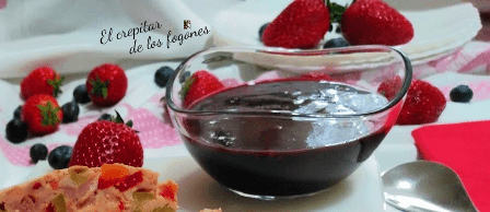 ENSALADA DE ENDIVIAS Y FRUTOS CON SALSA AGRIDULCE