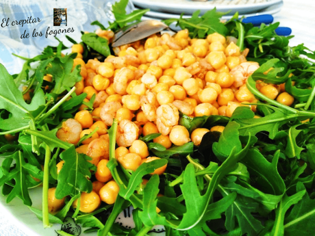 ENSALADA DE ENDIVIAS Y FRUTOS CON SALSA AGRIDULCE