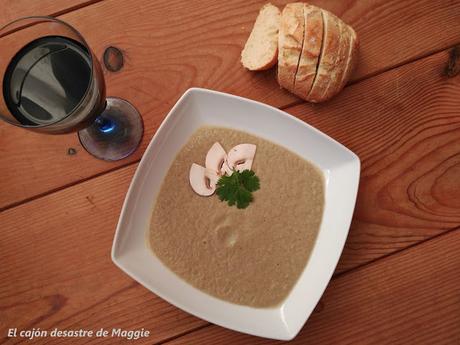 CREMA DE CHAMPIÑONES - 12 RECETAS, 12 BLOGUERS