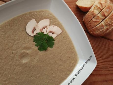 CREMA DE CHAMPIÑONES - 12 RECETAS, 12 BLOGUERS