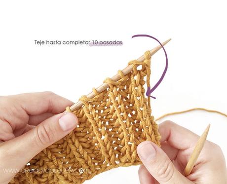 Cómo hacer un Culotte de Punto Brioche o punto inglés para bebé - Patrón y Tutorial -