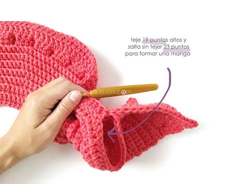 Chaqueta de Crochet Burbujas para niña – Patrón y Tutorial –