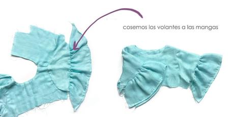 Vestido de Muselina con Volantes -Tutorial y Patrón de bebé Como hacer un vestido de muselina de bebé DIY - Tutorial y patrón Gratis