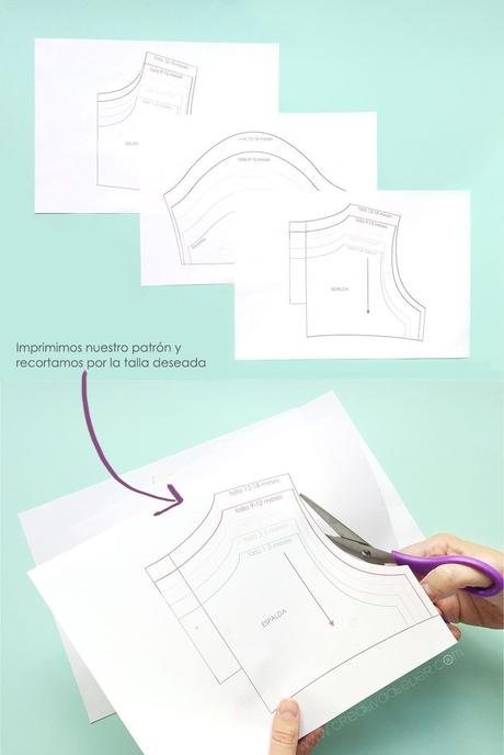 Como hacer un vestido de muselina de bebé DIY - Tutorial y patrón Gratis