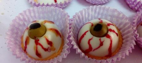 Receta de Halloween: ojos sangrientos
